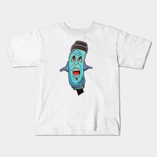 Graffiti Style Marker Pen Character Kids T-Shirt